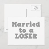 負結婚したける ポストカード (正面/裏面)