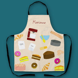 財カラフル焼いた品とベーキング器具エプロン エプロン