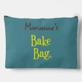 財カラフル焼いた品とベーキング装身具用パウチ アクセサリーポーチ (裏面)