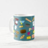 財カラフル焼いた品・ベーキング用具 コーヒーマグカップ (正面左)