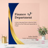 財パーソナライズされた務部 アクリルサイン (ウェディング)