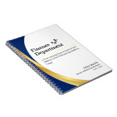 財パーソナライズされた務部 ノートブック (右側)