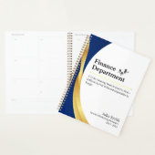 財パーソナライズされた務部 プランナー手帳 (ディスプレー)