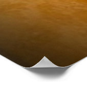 財力の法則は強力なオレンジ色のポスターのように見える ポスター (角)