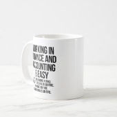 財務と会計 コーヒーマグカップ (正面左)