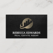 財務グラフロゴ |アナリスト 名刺 (正面)