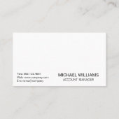 財務グラフロゴ | 金ゴールドバー表 名刺 (裏面)