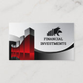 財務グラフ | ベアブルロゴ 名刺 (正面)