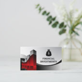 財務グラフ | マネーバッグ 名刺 (スタンド正面)