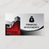 財務グラフ | マネーバッグ 名刺 (正面)
