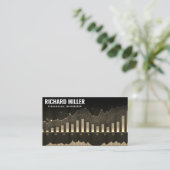 財務グラフ | 株式市場アナリスト 名刺 (スタンド正面)