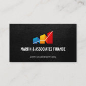 財務グラフ | 株式計算ツール 名刺 (正面)