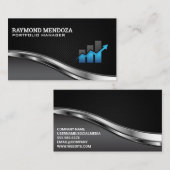 財務グラフ |株式 名刺 (正面/裏面)