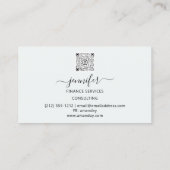 財務コンサルティングブローカーコインズブファロ 名刺 (裏面)