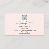 財務コンサルティングブローカー会計士コインバラ 名刺 (裏面)