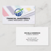 財務シート |バーグラフロゴ 名刺 (正面/裏面)