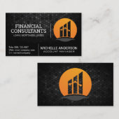 財務バーグラフロゴ 名刺 (正面/裏面)