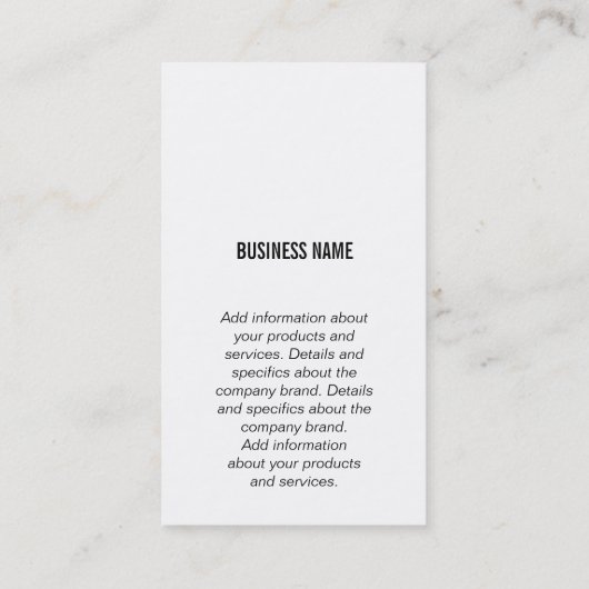 財務バーグラフ 名刺 (裏面)