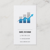 財務バーグラフ 名刺 (正面)