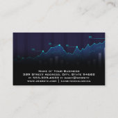 財務バーグラフ | 株式市場アナリスト 名刺 (裏面)