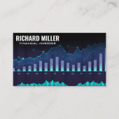 財務バーグラフ | 株式市場アナリスト 名刺 (正面)