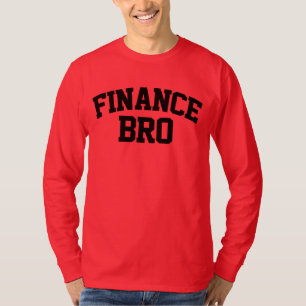 財務ブラオおもしろいファイナンス Tシャツ