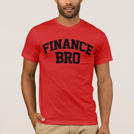 財務ブラオおもしろいファイナンス Tシャツ (正面)