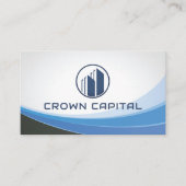 財務ロゴ 名刺 (正面)