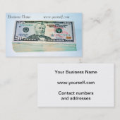 財務名刺 名刺 (正面/裏面)