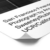 財務建物1966、by Ansel Adams ポスター (角)