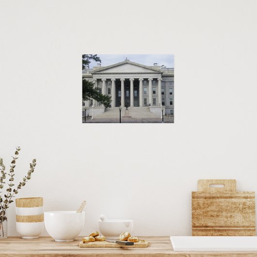 財務建物 ポスター (キッチン)