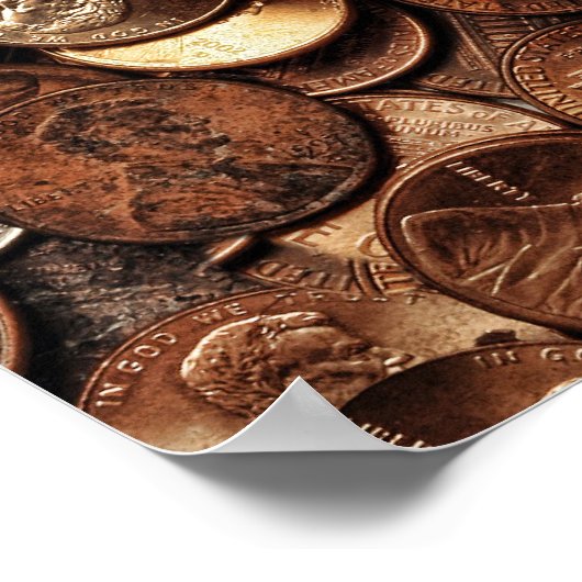 財務方向 ポスター (角)