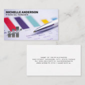 財務書類 |バーグラフの株価 名刺 (正面/裏面)