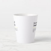 財務省コーヒーマグ カフェラテマグ (正面)