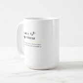 財務省コーヒーマグ コーヒーマグカップ (正面左)