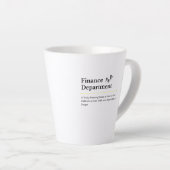 財務部コーヒーマグ カフェラテマグ (右アングル)