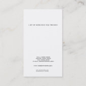 財務銀行管理会計士名刺 名刺 (裏面)