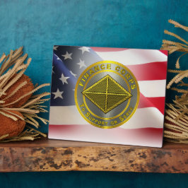 財務隊陸軍退役軍人 フォトプラーク