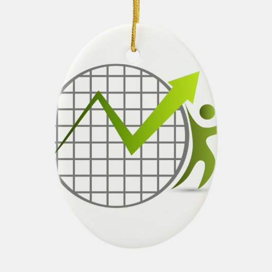 財務顧問アイコン セラミックオーナメント (正面)