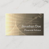 財務顧問個人用カード 名刺 (正面)