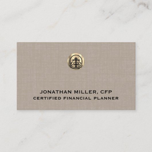 財務顧問名刺 名刺 (正面)