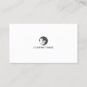 財務顧問金融ドルアイコンビジネスカー 名刺 (裏面)