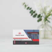 財務顧問/コーチの名刺 名刺 (スタンド正面)