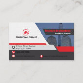 財務顧問/コーチの名刺 名刺 (正面)