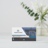 財務顧問/コーチの名刺 名刺 (スタンド正面)