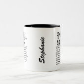 財務顧問 ツートーンマグカップ (中央)