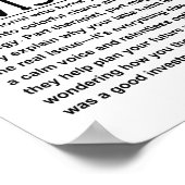 財務顧問 ポスター (角)