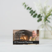 財務顧問 名刺 (スタンド正面)