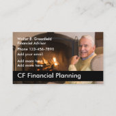 財務顧問 名刺 (正面)