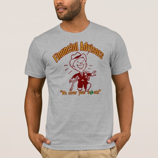 財務顧問 Tシャツ (正面)